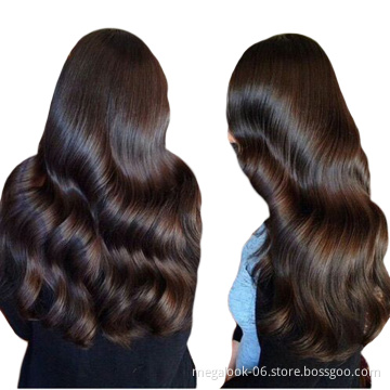 Factory Price Swiss 13X6 Hd Lace Frontal Wig Pre Plucked Brazilian Hair Wig With Black Women 100% Human Hair Wig Lace Front